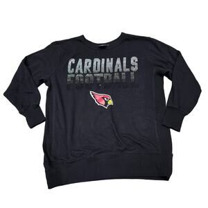Nfl cardinals black women's size small sweatshirt